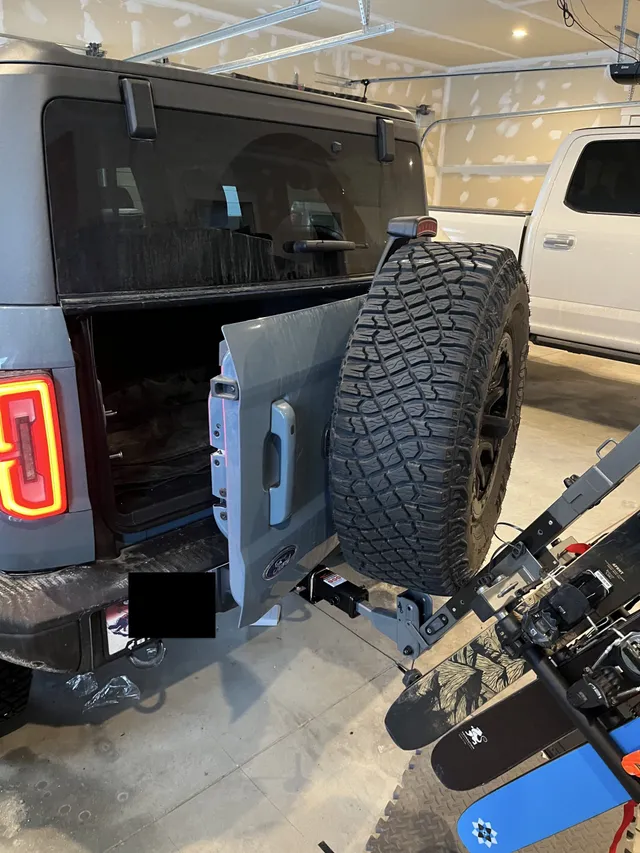 Buzz rack ski rack for ford bronco